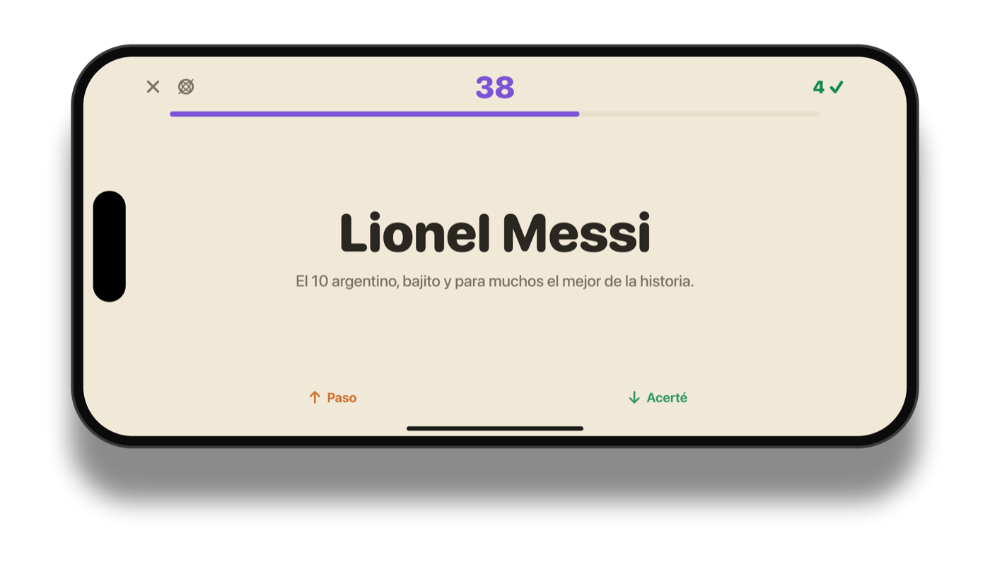 Quién soy en Nait: Lionel Messi en pantalla